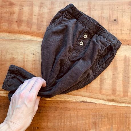 Menčestrové hnedé nohavice zn. newbie, newbie,74