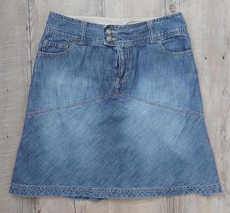 Dámska riflová sukňa, 40