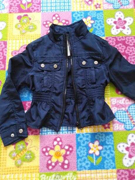 Riflova bundicka pink v. 98, geox bunda tmavomo, geox,98