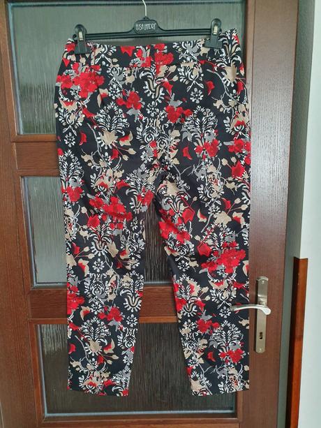 Vzorované nohavice zn.gerry weber, gerry weber,42