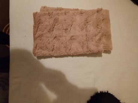 Krásny plyšový staroružový šál, orsay