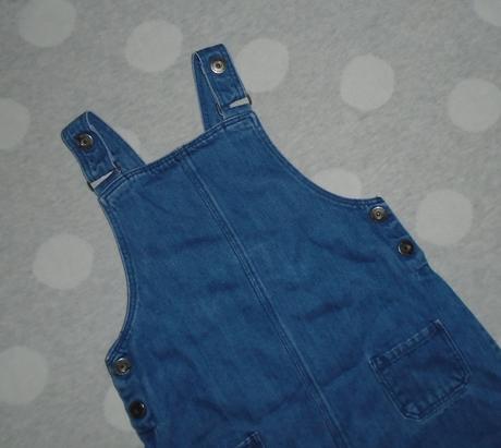 Riflové šaty na 5 rokov, vertbaudet,110