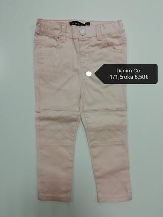 Ružové nohavice, denim co,86
