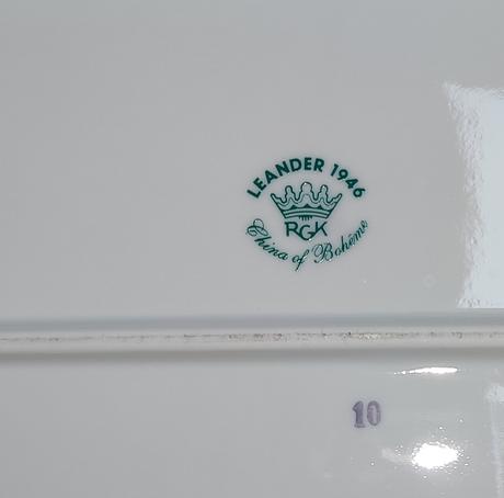 Porcelánový podnos, 