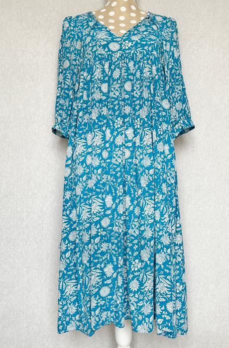 Ležérne vzdušné šaty na leto, xs