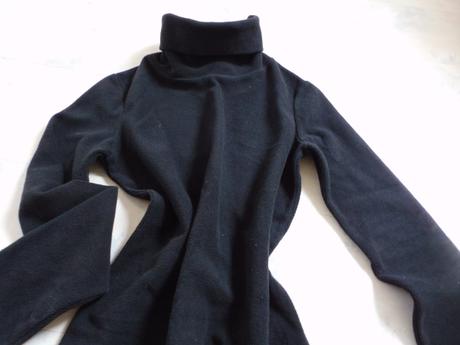 Jemný flisový rolák, s