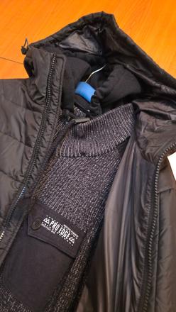 Panska perova vetrovka f4 a sveter set, alpine pro,xl