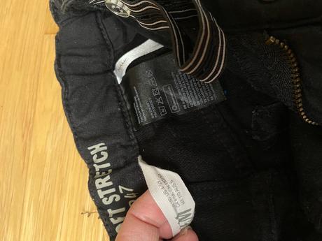 Chlapčenské čierne rifle hm 110, h&m,110