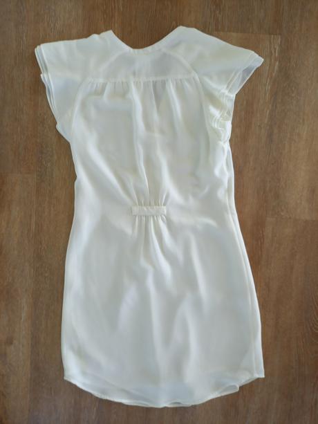 Biele letné šaty, h&m,34