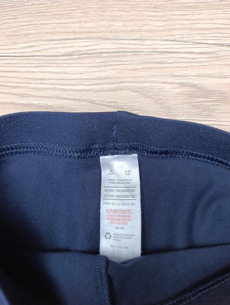 Chlapčenské tmavomodré legíny, f&f,110