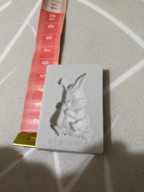 2 x forma na marcipan zajko,