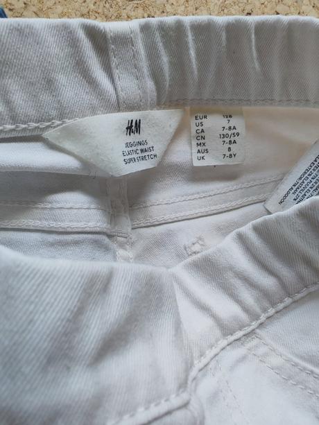 Sada 3 ks dzinsovych legin h&m, h&m,128