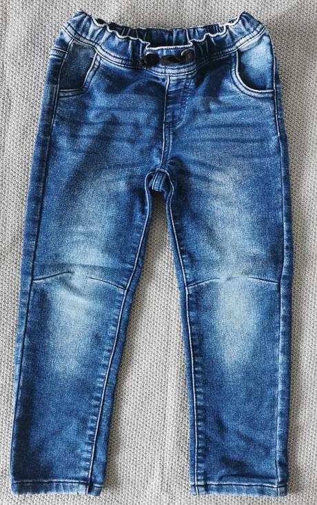 Elastické rifle kiki & koko a nohavice kiabi, kiki&koko,110