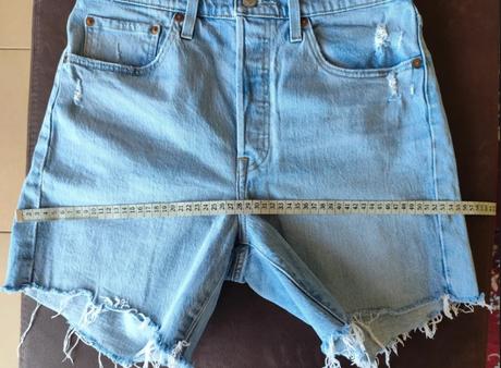 Riflové šortky lewis premium 501, w30, oblečené le, john lewis,m