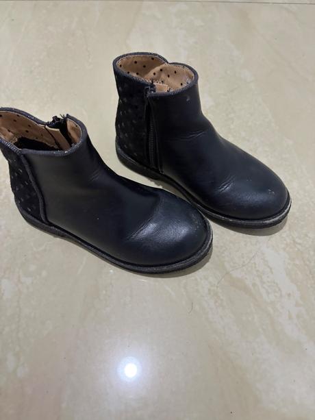 Trendy členkové kožené čižmičky, f&f,27