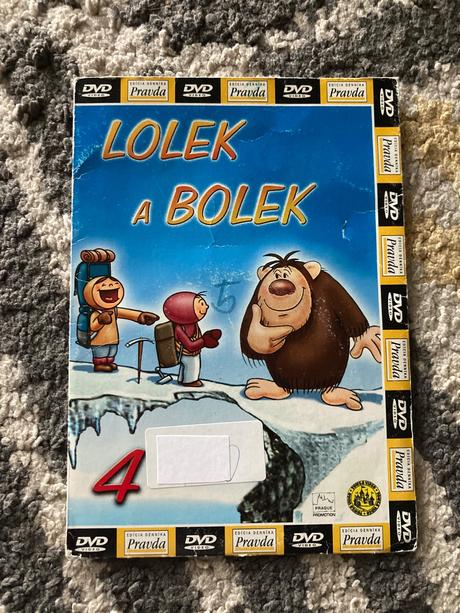 Dvd pinocchio, lolek a bolek, ozie boo, 