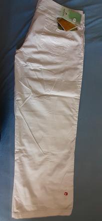 Letné nohavice rôzne dĺžky a farby - nové - 5 ks, 44