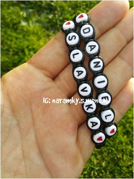 Náramok s menom,