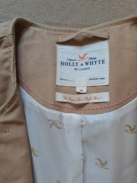 Béžový kabát z lindex c.m, lindex,m