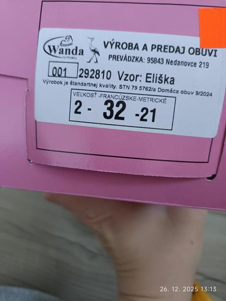 Papuče wanda, wanda,32