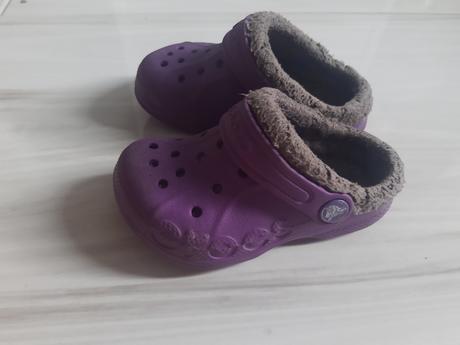 Zateplené detské crocsy 24/25, crocs,24