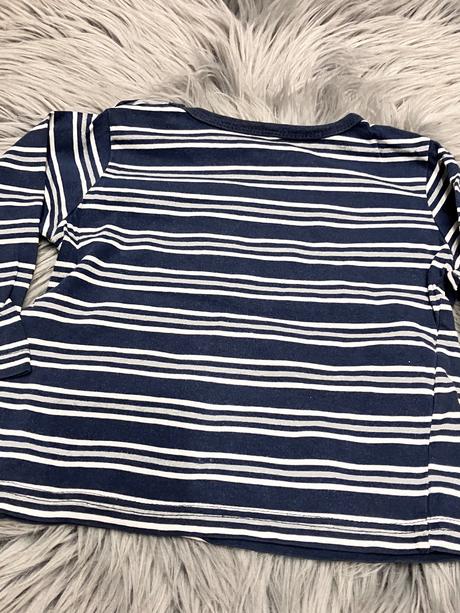 Chlapčenské pásikavé tričko, 80