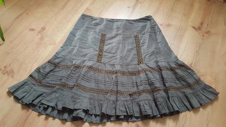 Olivová sukňa, esprit,38