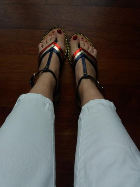 Sandalky tommy, tommy hilfiger,39