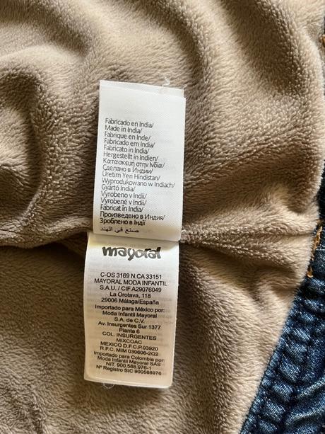 Zateplená riflovka mayoral, mayoral,116