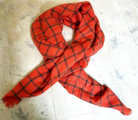 Maxi teplá šatka okolo krku, 4xl