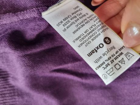 Fialový svetrík marks & spencer m, marks & spencer,m