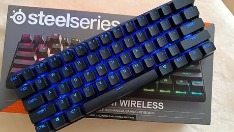 Herná klávesnica steelseries apex pro mini wireles, 