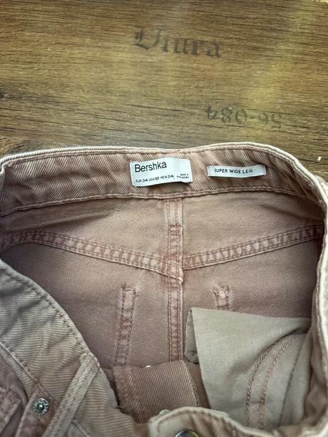 Bershka super wide leg rifle, bershka,34