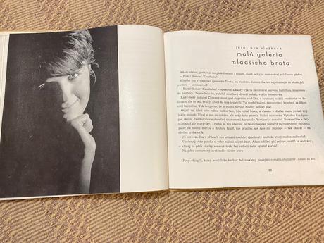 Krásna retro stará kniha taký nepokojný vek 1962,