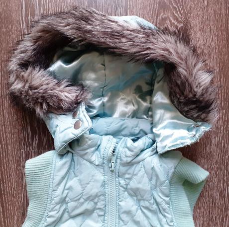 Tyrkysová vesta - 134/140, 134