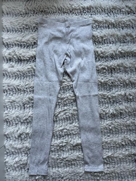 Dievčenské sivé legíny 164, f&f,164