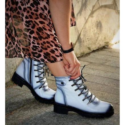 Dámske kožené topánky 20500153 b, 37