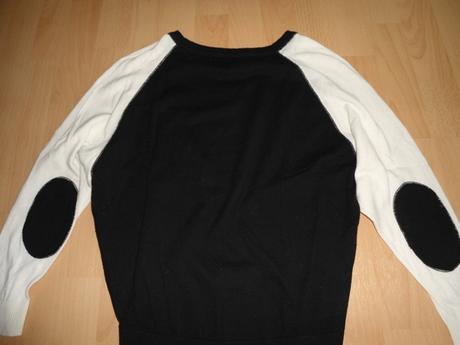 Cierno-biely sveter, m