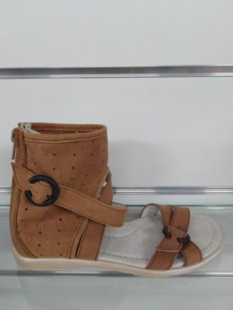 Dievčenské kožené sandálky b, 31 / 32 / 33