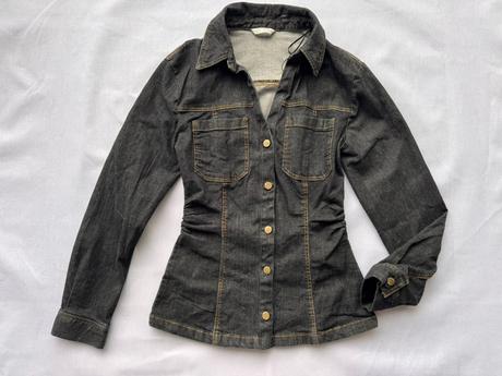Zara - džínsová košeľa, zara,xs