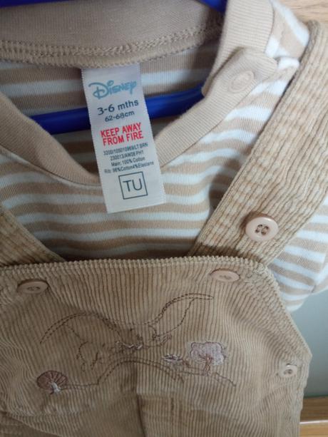 Tu komplet dumbo, tričko a mencestrove nohavice, tu,68