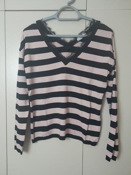 Pulóver s čipkou, reserved,s