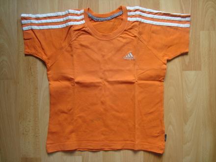 Oranzove tricko, adidas,116