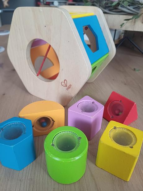 Drevená vkladačka hape, 