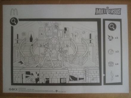 Omalovanka mc domalds a4, 