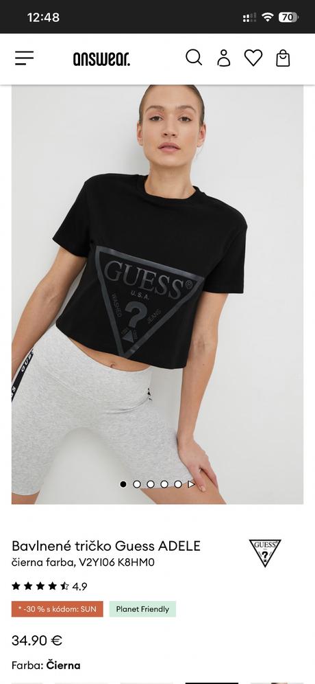 Guess crop, guess,l