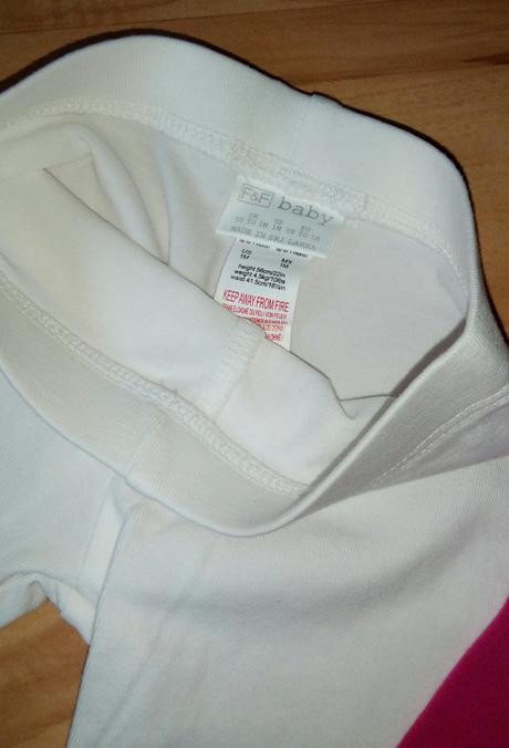 Farebné legínové kraťasky, f&f,56