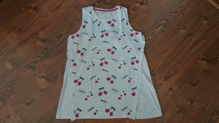 Tričko predĺžené s ceresnami, 170