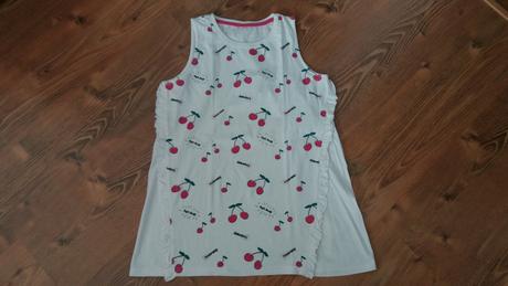 Tričko predĺžené s ceresnami, 170