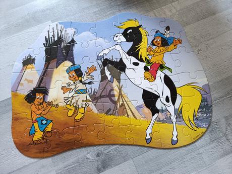 Obojstranné podlahové puzzle yakari,